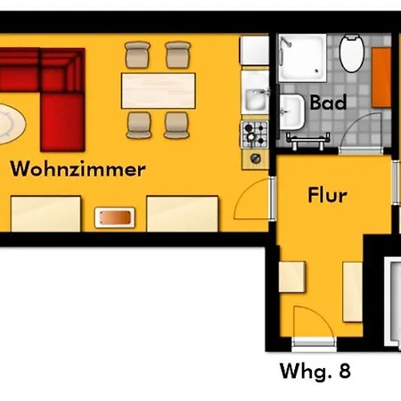 Appartement Seeadler 08 *